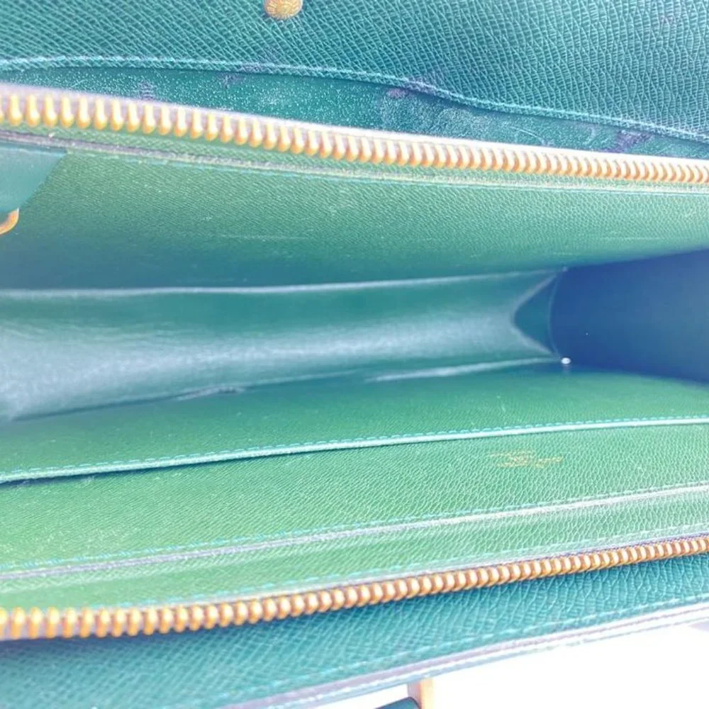 Louis Vuitton Green Taiga Leather Lozan Attache
